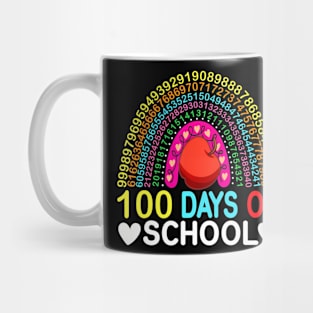 100Th Day Of School Teacher Kids 100 Days Math Numbers Mug